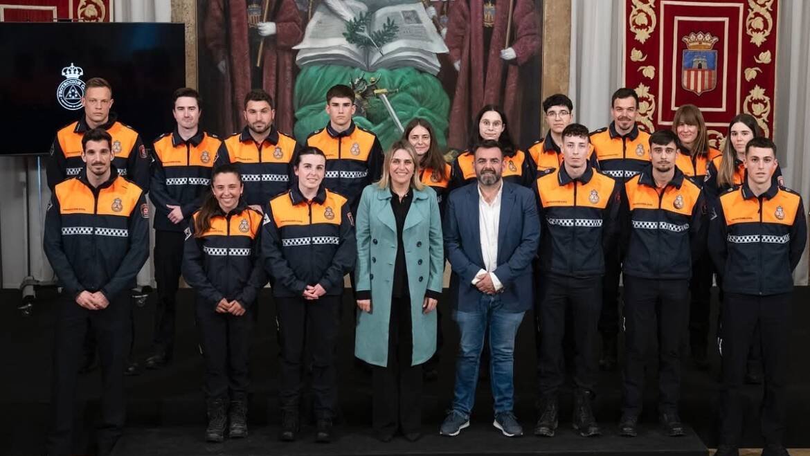 Protección Civil de la Diputación de Castellón: acto de entrega de diplomas para los nuevos voluntarios