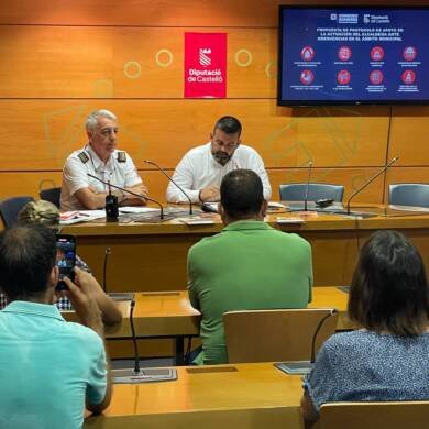 The Castellón Province Fire Department is promoting a municipal training plan for emergency management