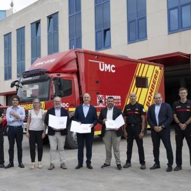 Els Consorcis de Bombers de Castelló i València firmen un protocol de col·laboració per a millorar l’atenció en emergències en zones limítrofes