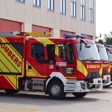 La Diputació de Castelló reforça la flota de vehicles del Consorci Provincial de Bombers per a continuar millorant la capacitat de resposta davant una emergència