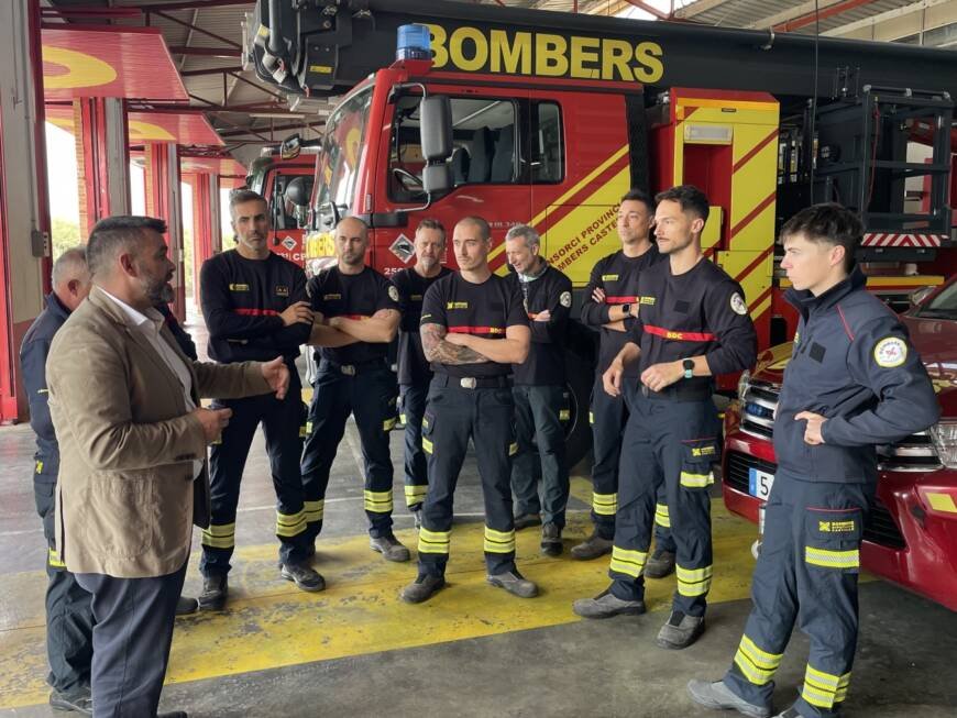 El Consorcio Provincial de Bomberos mejora las condiciones laborales de los bomberos de la Diputación de Castellón